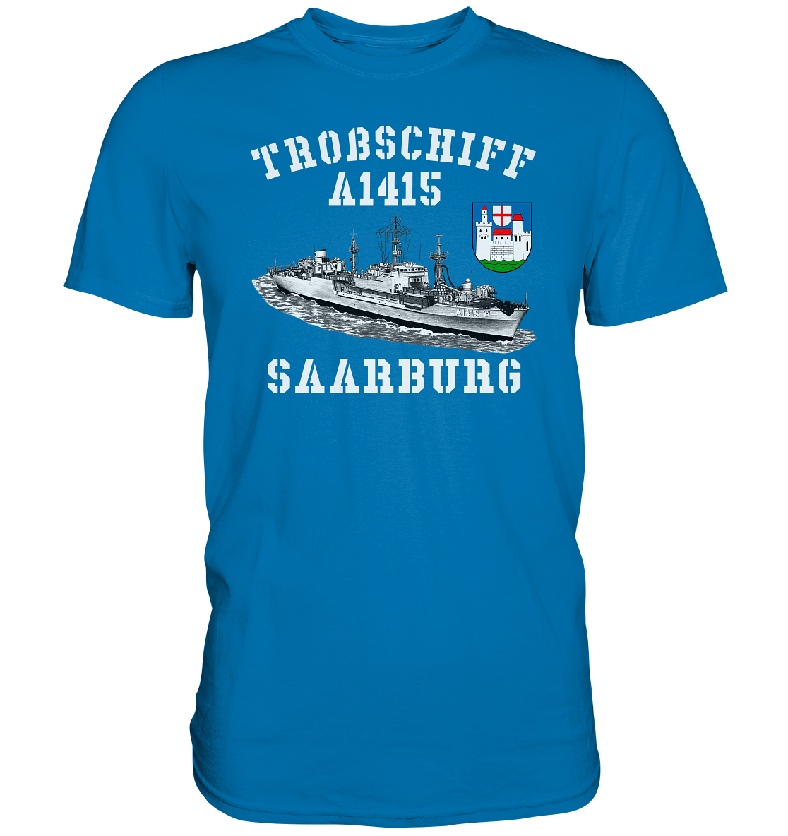 Troßschiff A1415 SAARBURG - Premium Shirt