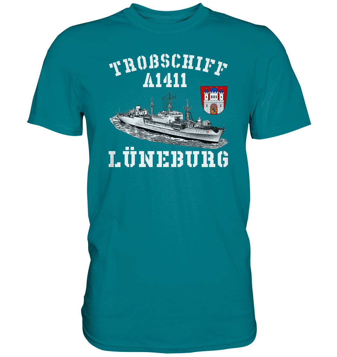 Troßschiff A1411 LÜNEBURG - Premium Shirt