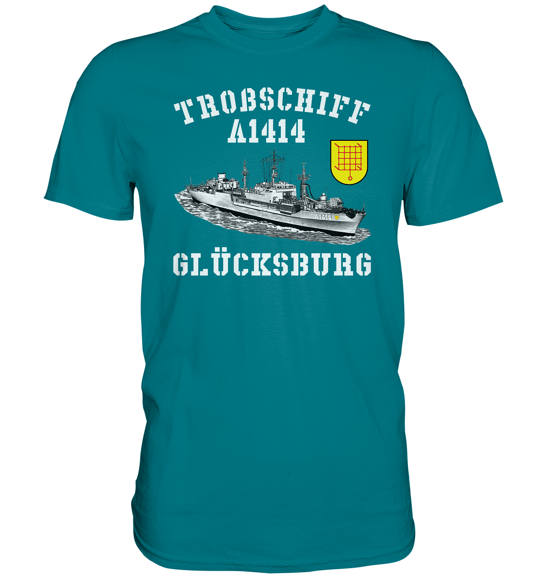 Troßschiff A1414 GLÜCKSBURG - Premium Shirt