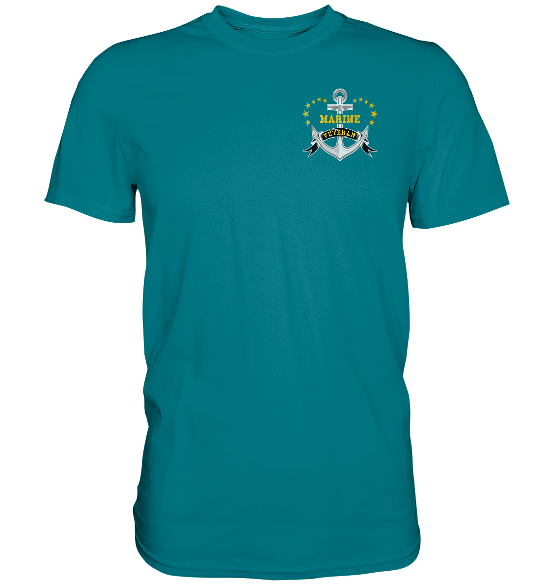ANKER MARINE VETERAN Brustlogo - Premium Shirt