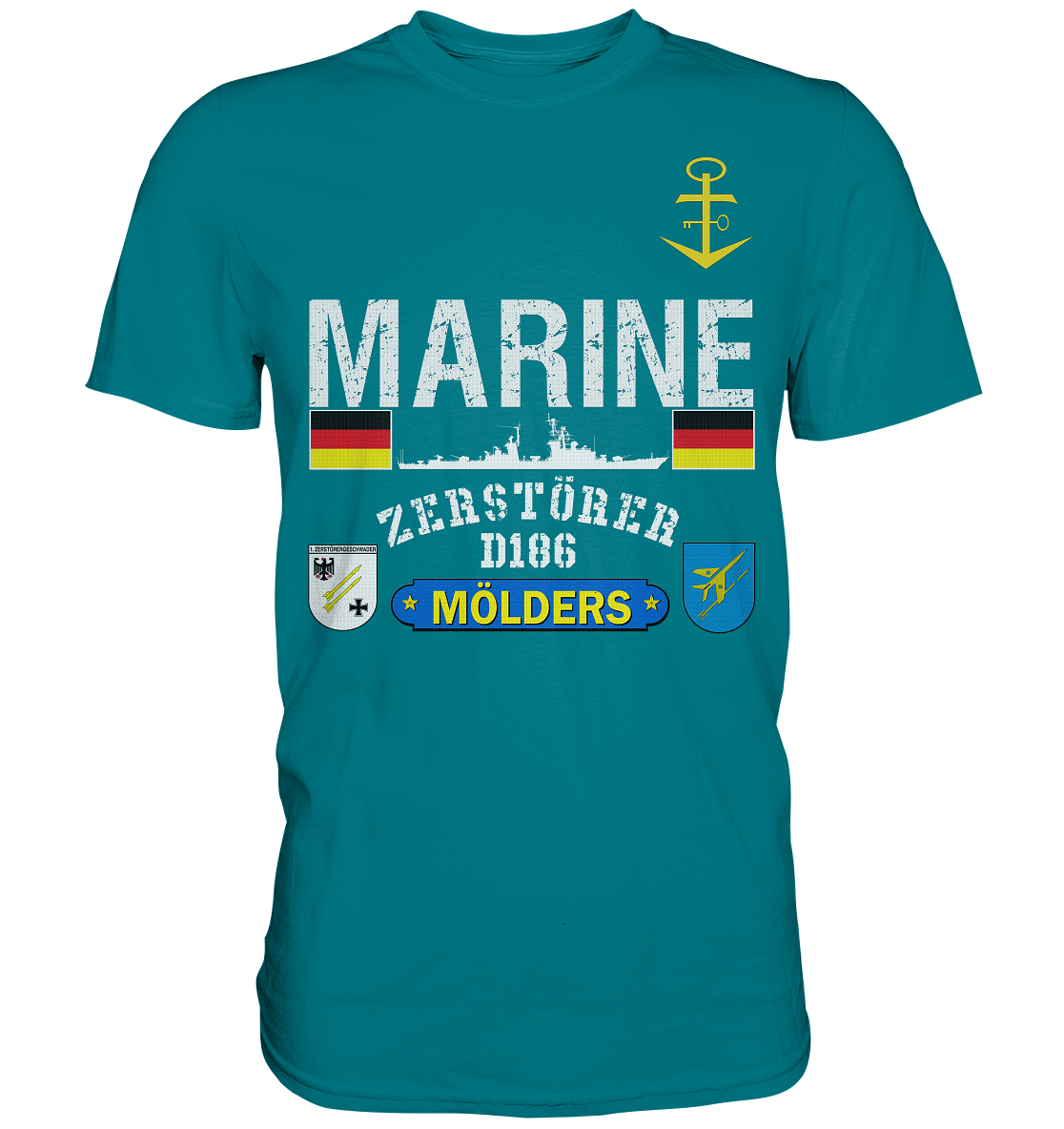 Marine D186 MÖLDERS 60er ATN - Premium Shirt