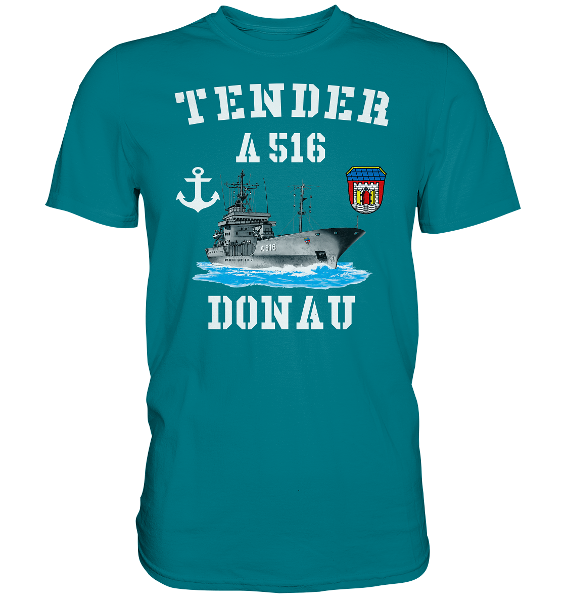 Tender A516 DONAU Anker - Premium Shirt
