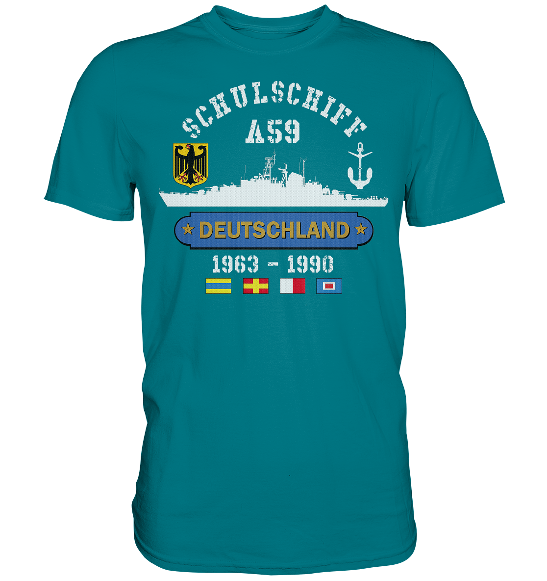 Schulschiff A59 DEUTSCHLAND - Premium Shirt