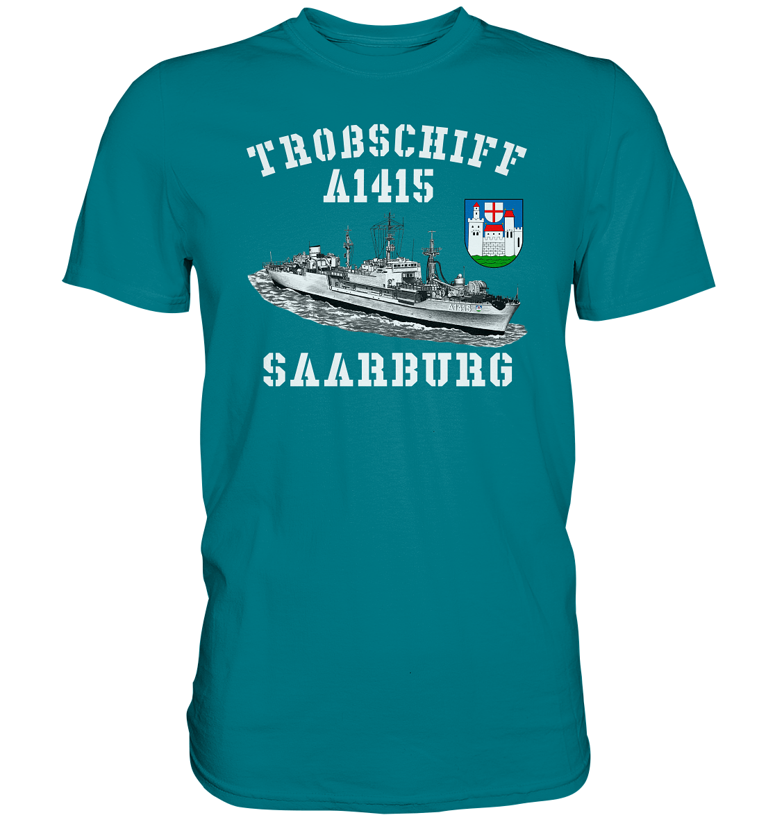 Troßschiff A1415 SAARBURG - Premium Shirt