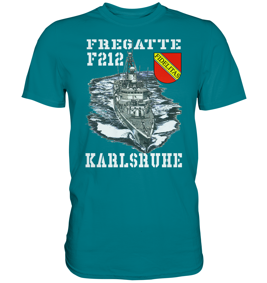 Fregatte F212 KARLSRUHE - Premium Shirt