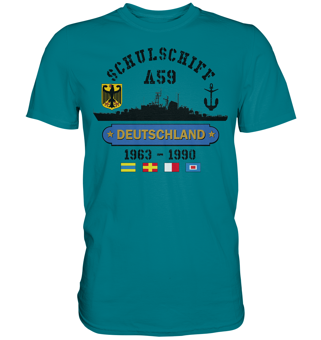 Schulschiff A59 DEUTSCHLAND - Premium Shirt