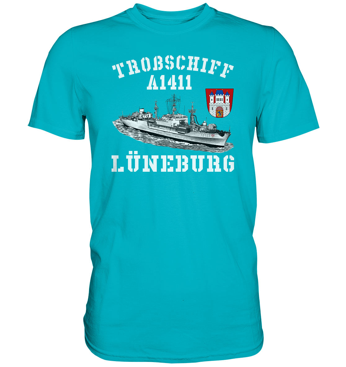 Troßschiff A1411 LÜNEBURG - Premium Shirt