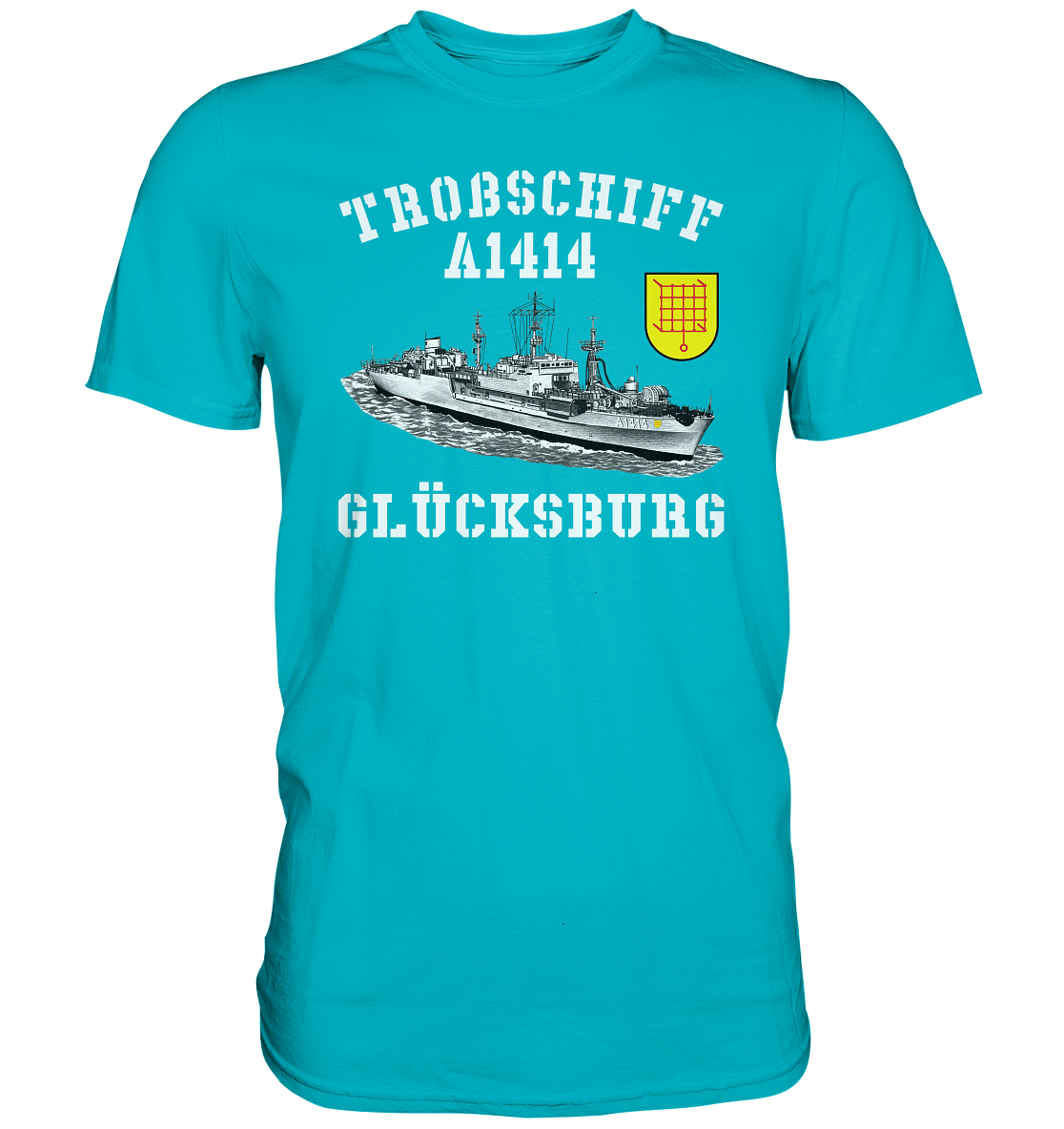 Troßschiff A1414 GLÜCKSBURG - Premium Shirt