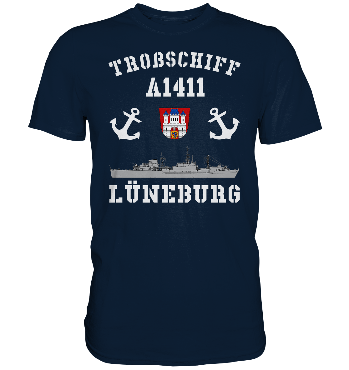 Troßschiff A1411 LÜNEBURG - Premium Shirt