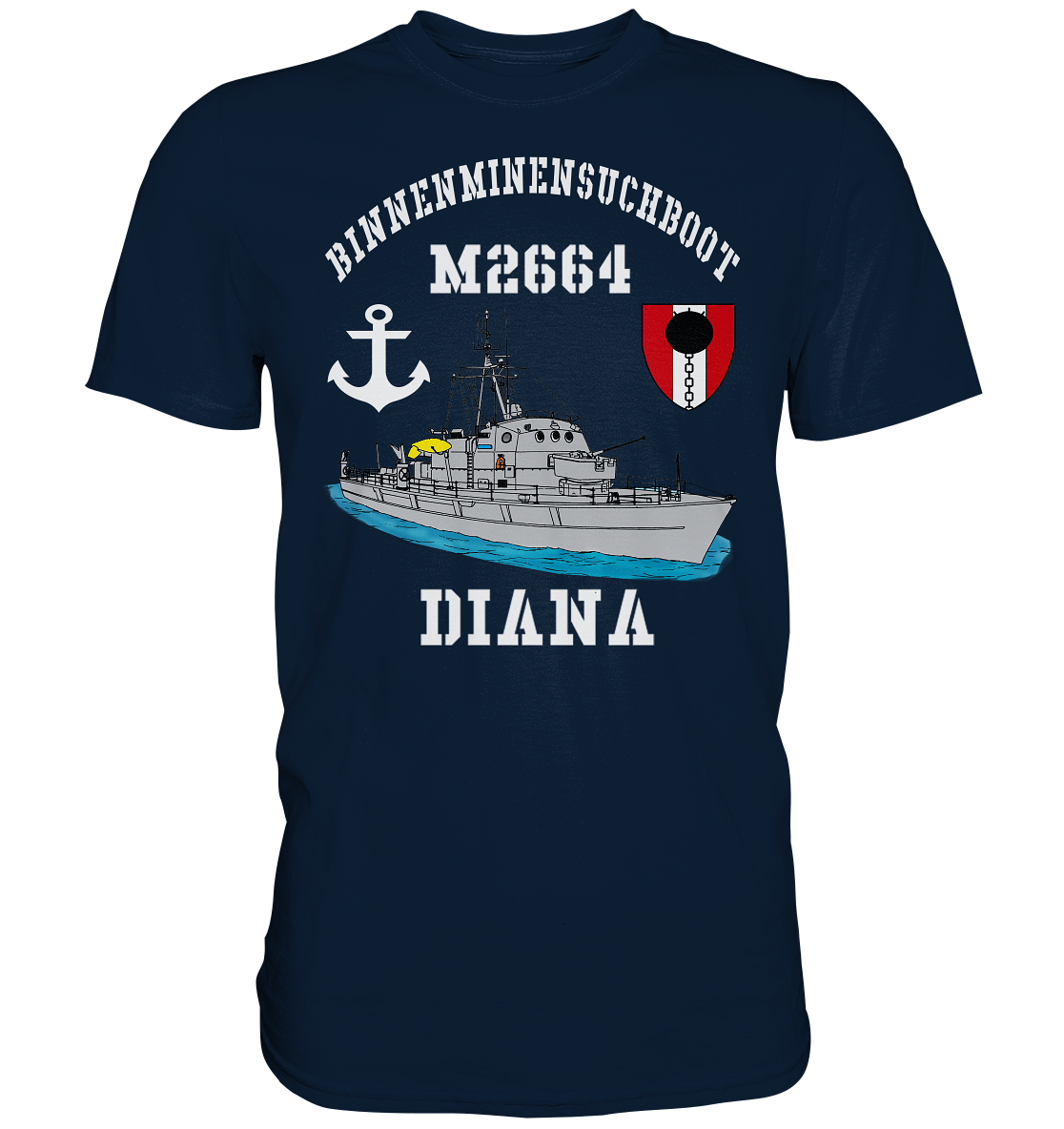 BiMi M2664 DIANA 7.MSG Anker - Premium Shirt