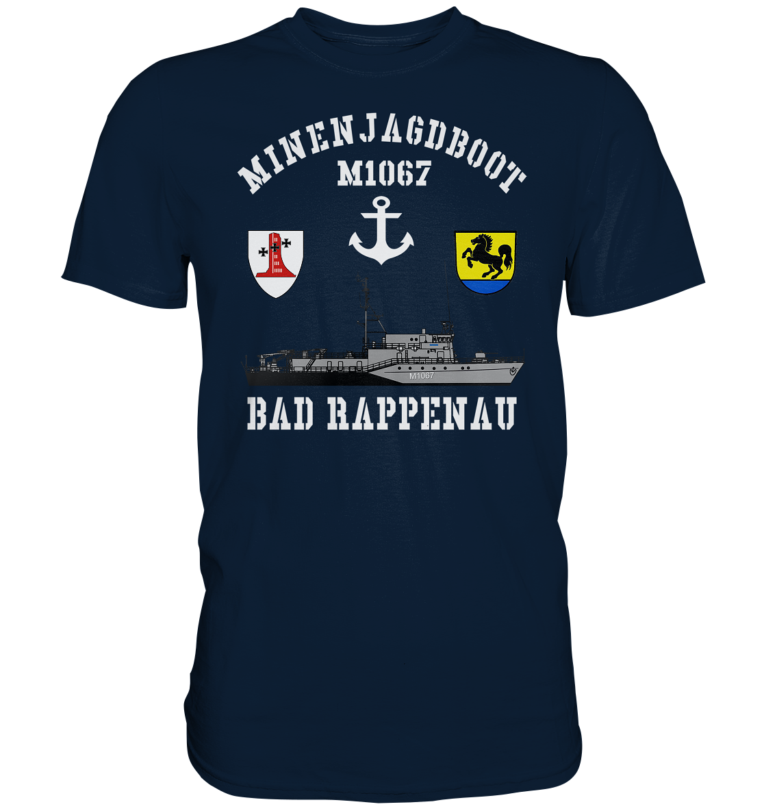 Mij.-Boot M1067 BAD RAPPENAU Anker 1.MSG - Premium Shirt