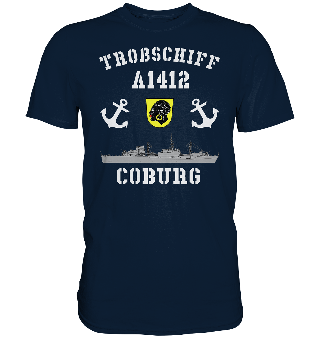 Troßschiff A1412 COBURG - Premium Shirt