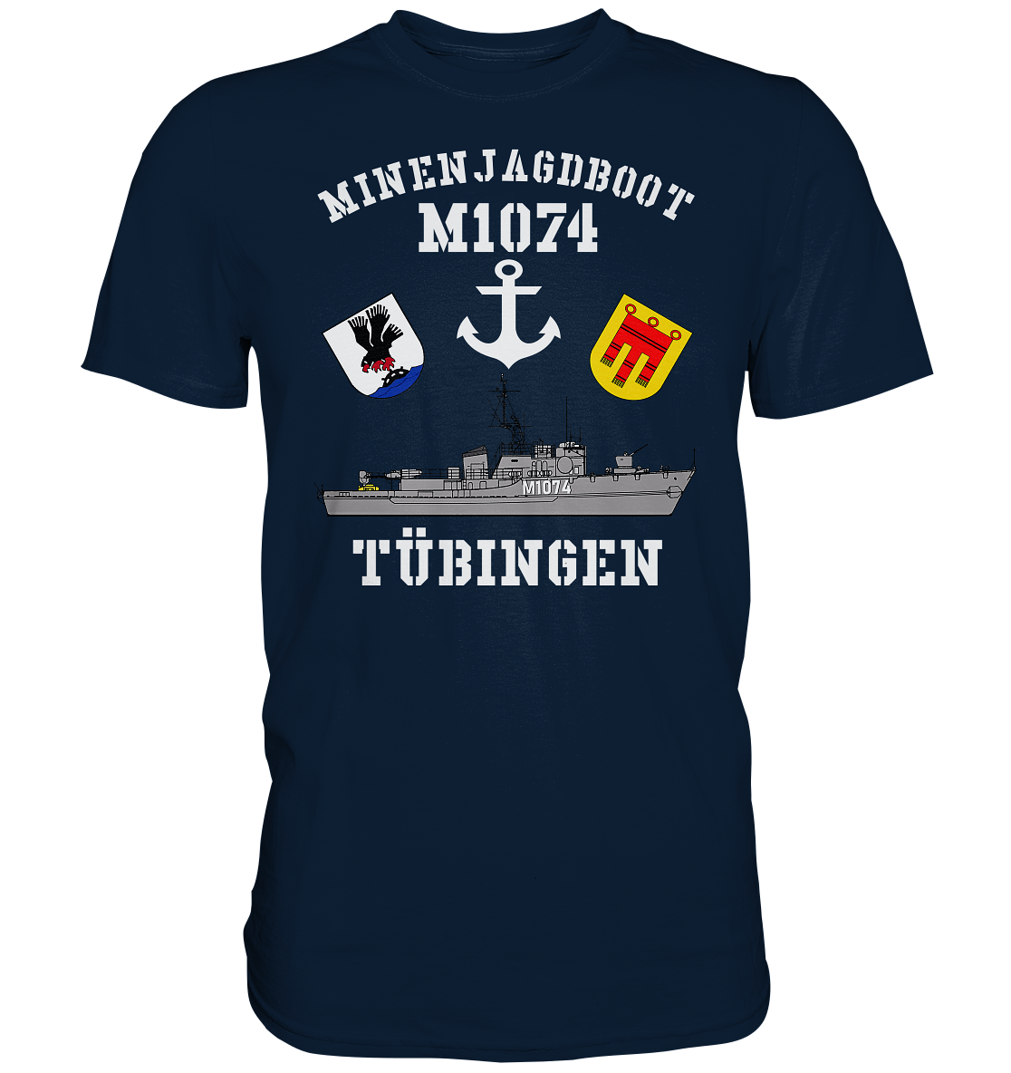 Mij.-Boot M1074 TÜBINGEN - Premium Shirt