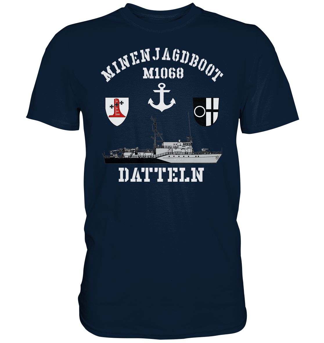 Mij.-Boot M1068 DATTELN Anker 1.MSG - Premium Shirt