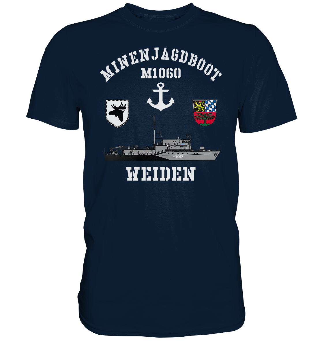 Mij.-Boot M1060 WEIDEN Anker 3.MSG - Premium Shirt