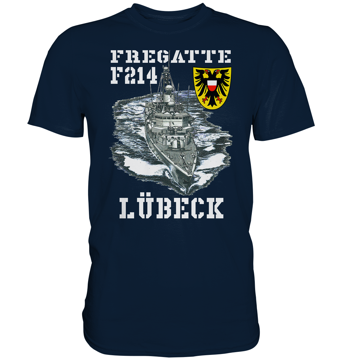 Fregatte F214 LÜBECK - Premium Shirt