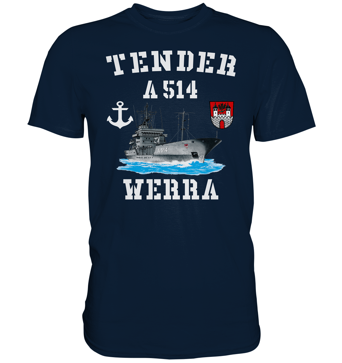 Tender A514 WERRA Anker - Premium Shirt
