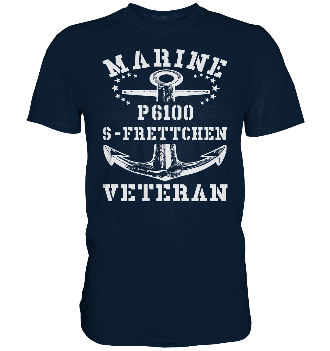P6100 S-FRETTCHEN Marine Veteran - Premium Shirt