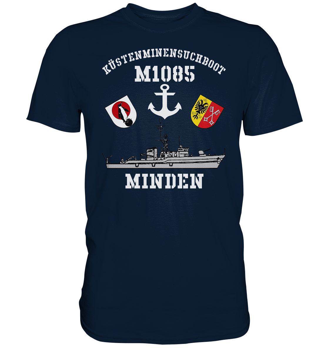 KM-Boot M1085 MINDEN Anker - Premium Shirt