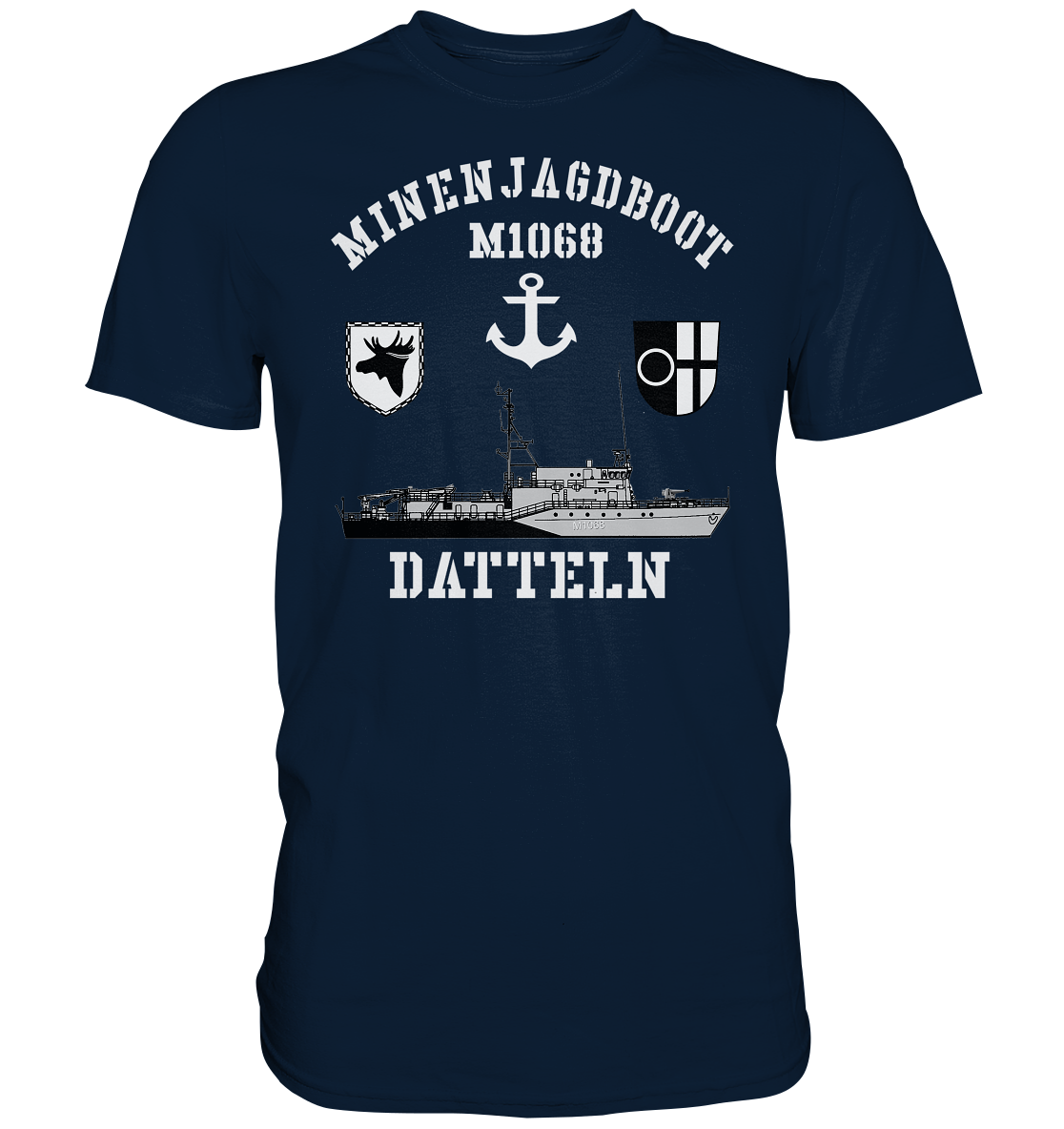 Mij.-Boot M1068 DATTELN Anker 3.MSG - Premium Shirt