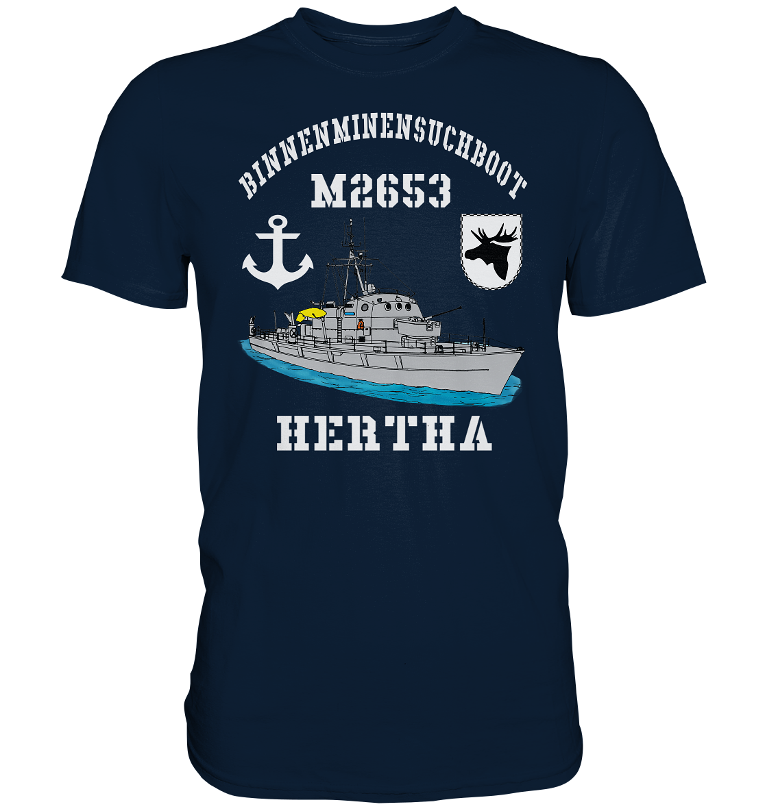 BIMI M2653 HERTHA 3.MSG Anker - Premium Shirt