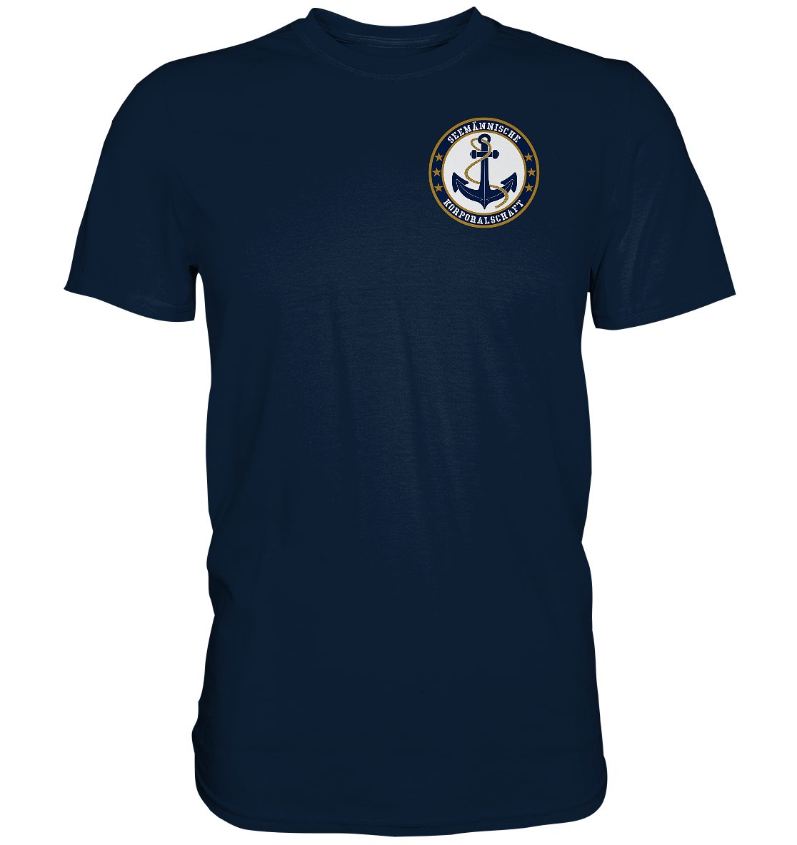 Seemännische KORPORALSCHAFT Brustlogo - Premium Shirt