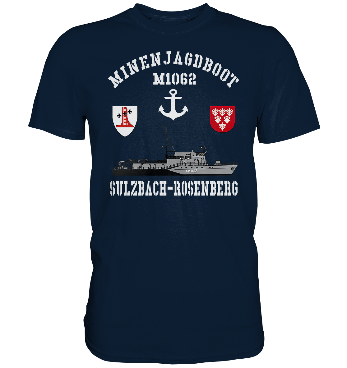 Mij.-Boot M1062 SULZBACH-ROSENBERG Anker 1.MSG - Premium Shirt