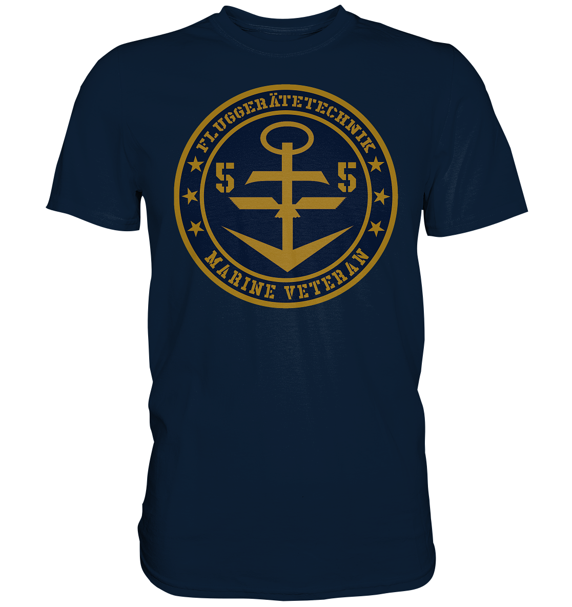 Marine Veteran 55er FLUGGERÄTETECHNIK - Premium Shirt