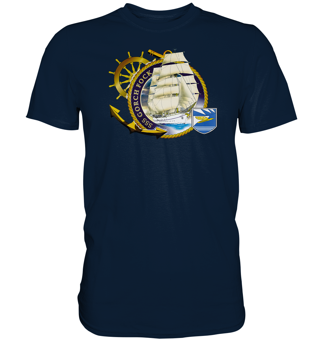 Segelschulschiff GORCH FOCK - Premium Shirt