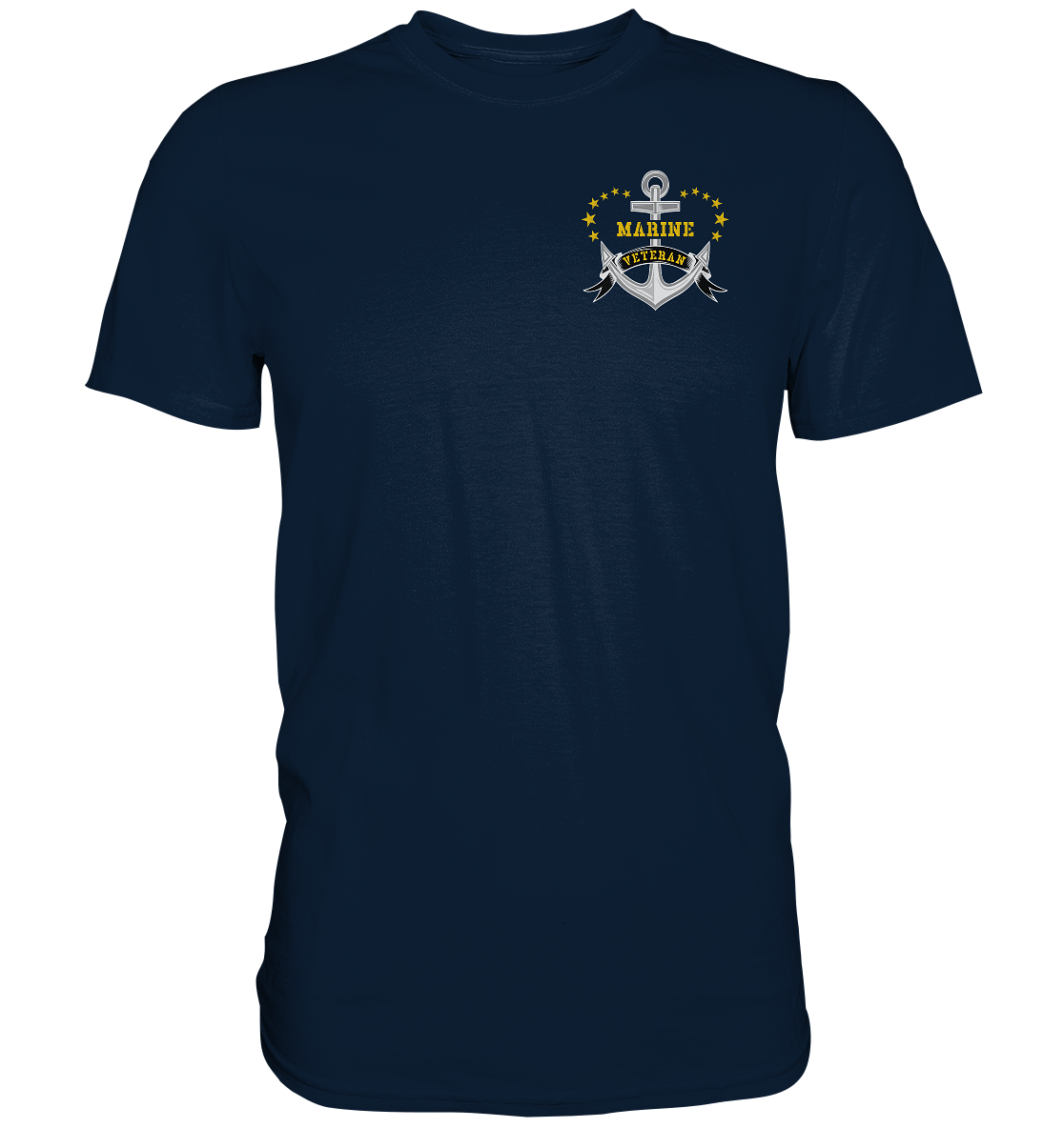 ANKER MARINE VETERAN Brustlogo - Premium Shirt