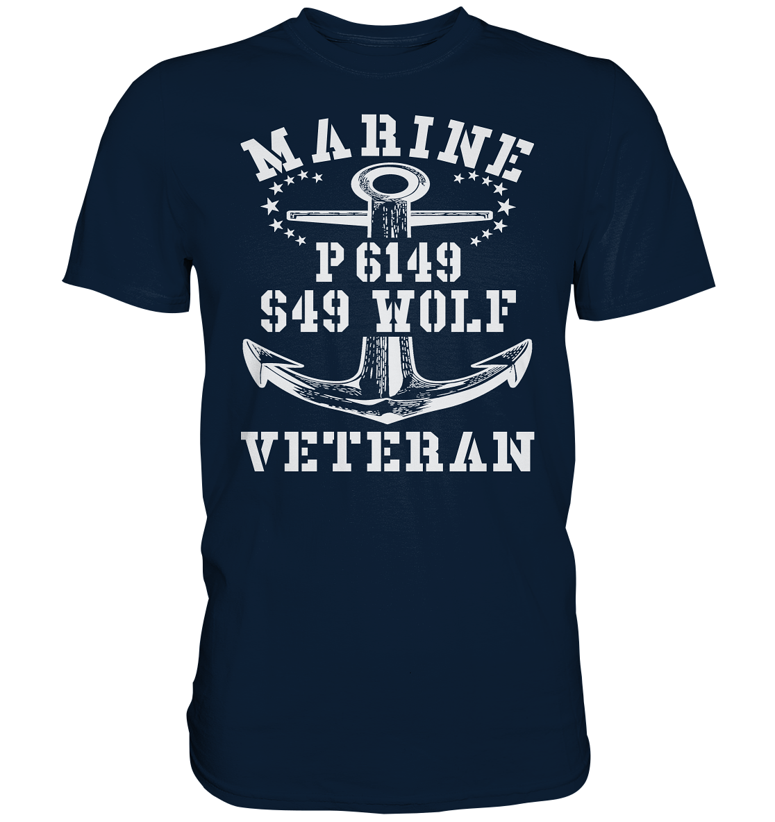 P6149 S49 WOLF Marine Veteran - Premium Shirt