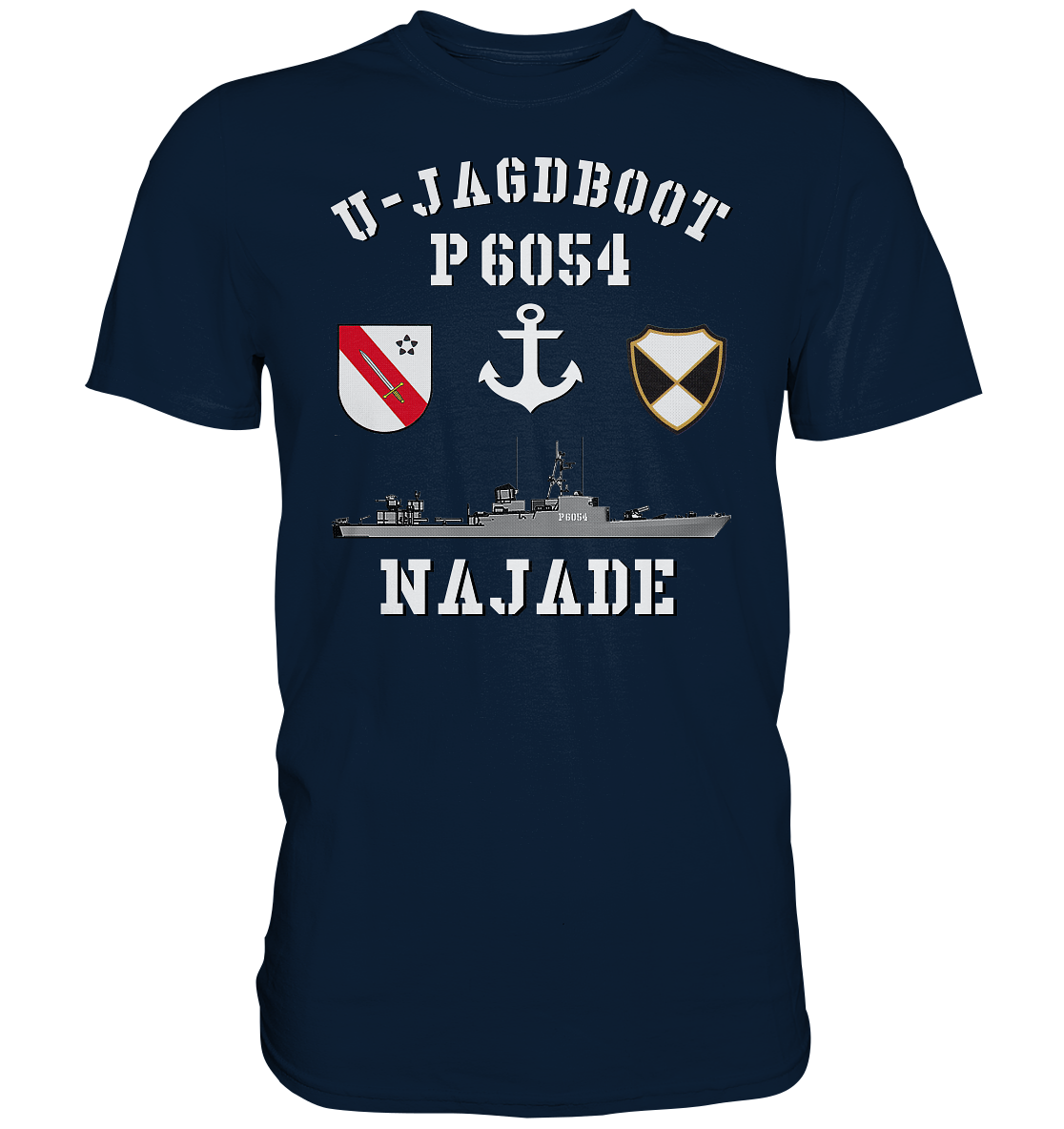 U-Jagdboot P6054 NAJADE Anker - Premium Shirt