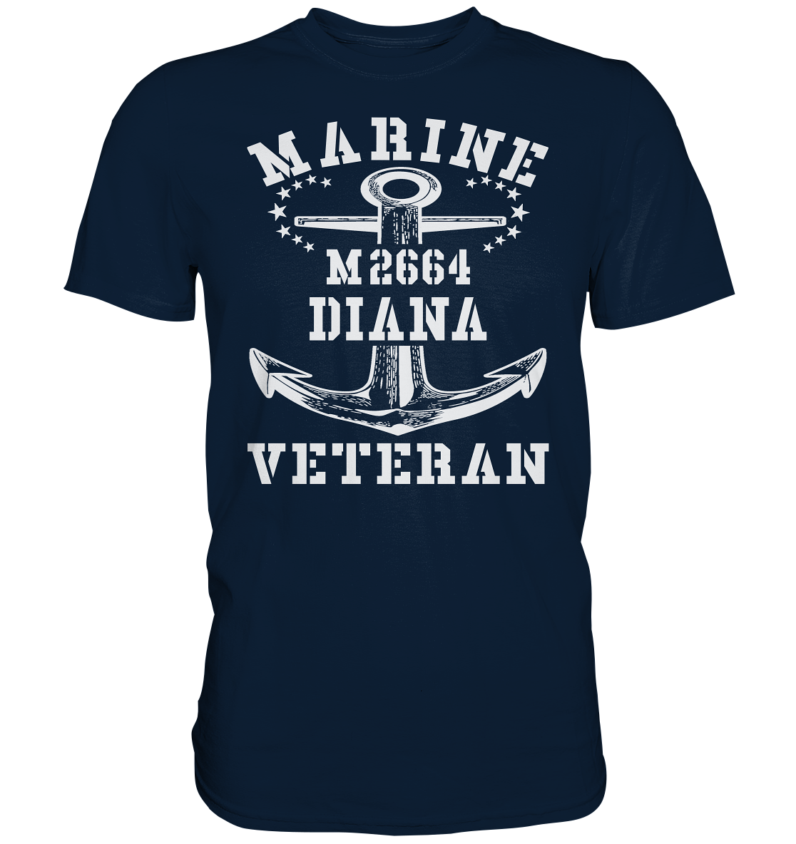 BiMi M2664 DIANA Marine Veteran - Premium Shirt