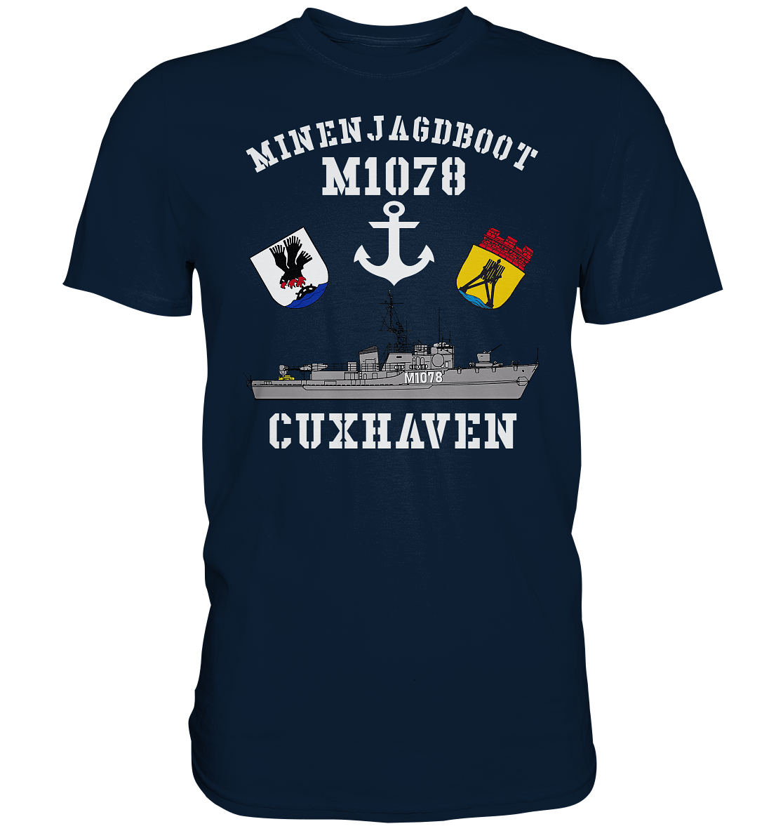 Mij.-Boot M1078 CUXHAVEN - Premium Shirt