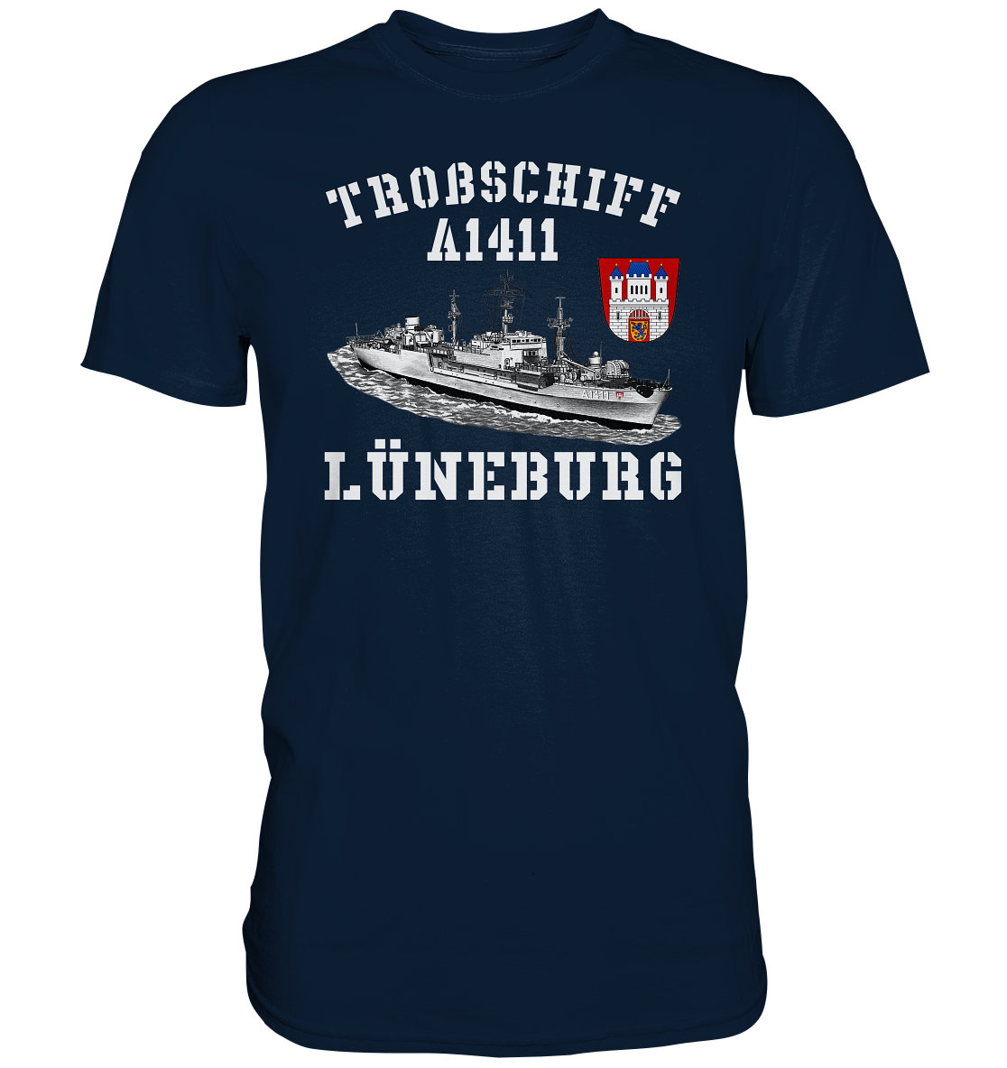 Troßschiff A1411 LÜNEBURG - Premium Shirt