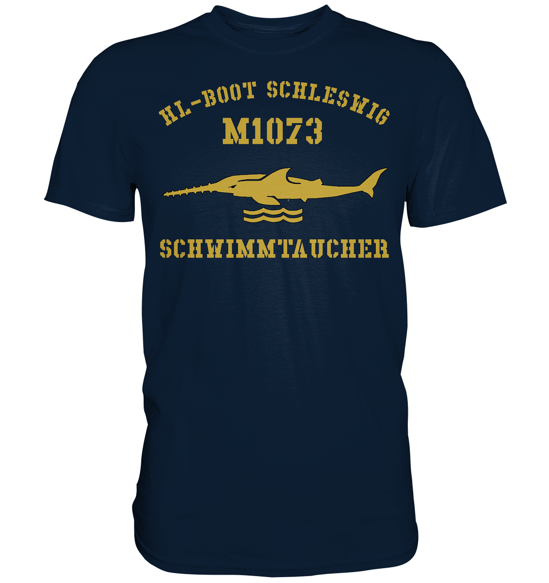 Schwimmtaucher M1073 - Premium Shirt