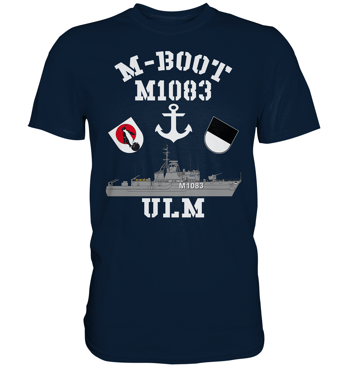 M-Boot M1083 ULM Anker - Premium Shirt