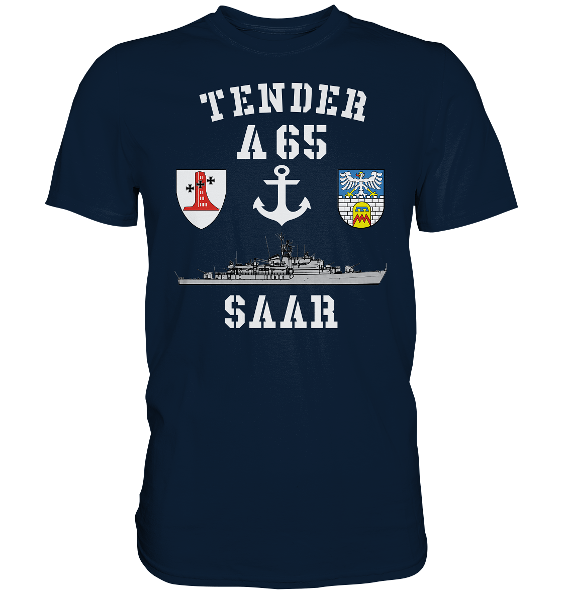 Tender A65 SAAR 1.MSG ANKER - Premium Shirt