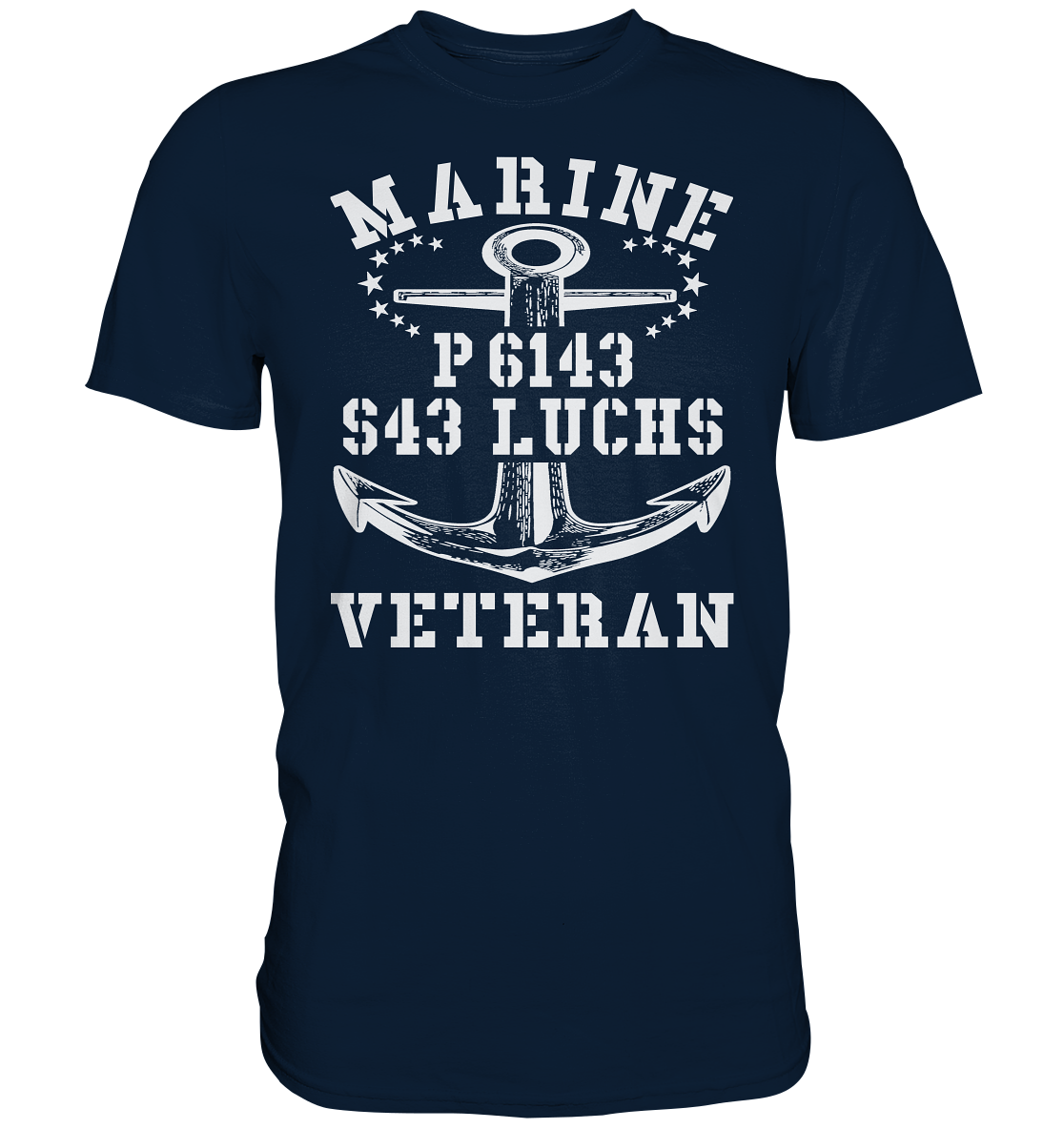 P6143 S43 LUCHS Marine Veteran - Premium Shirt