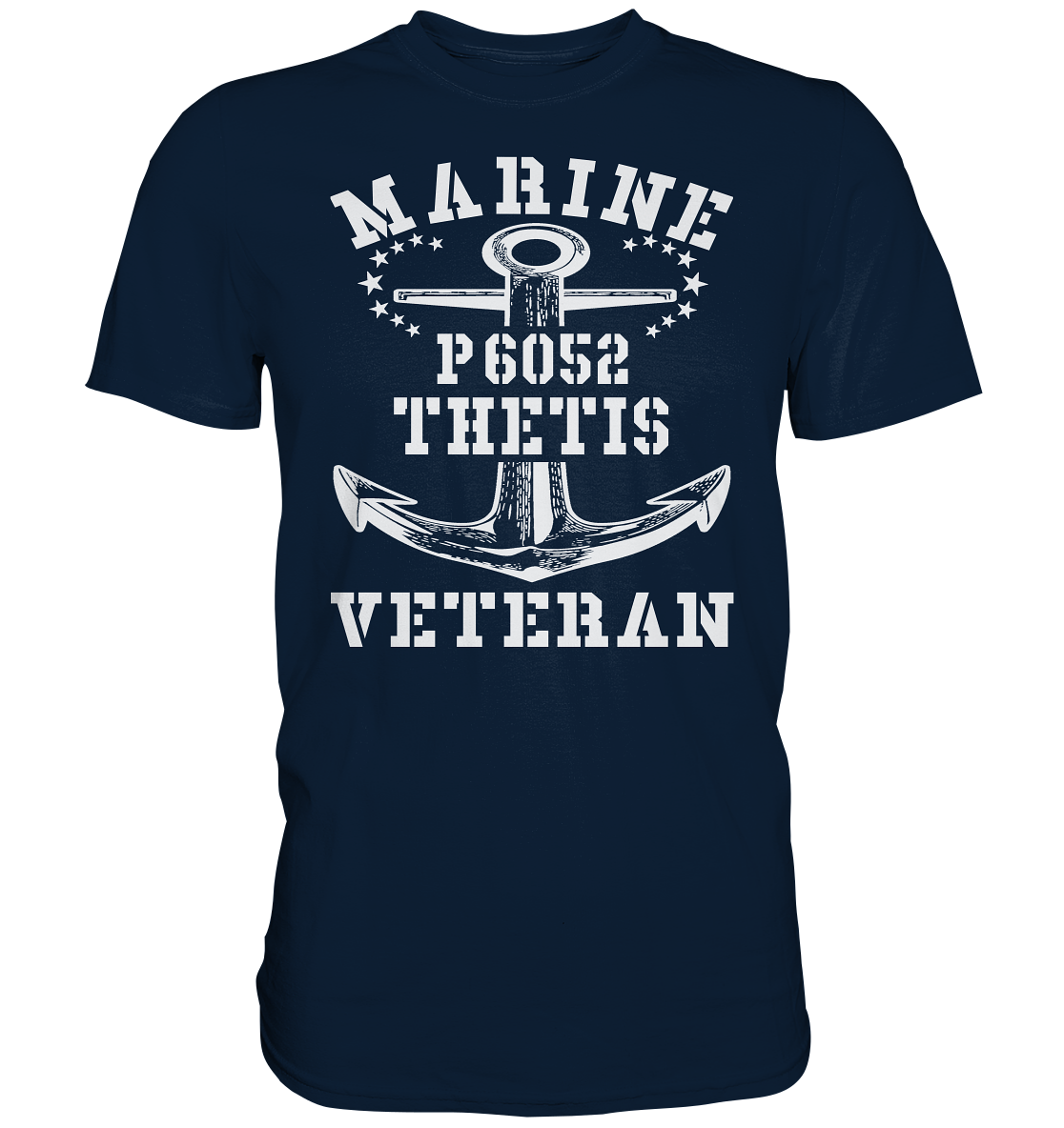 U-Jagdboot P6052 THETIS Marine Veteran - Premium Shirt