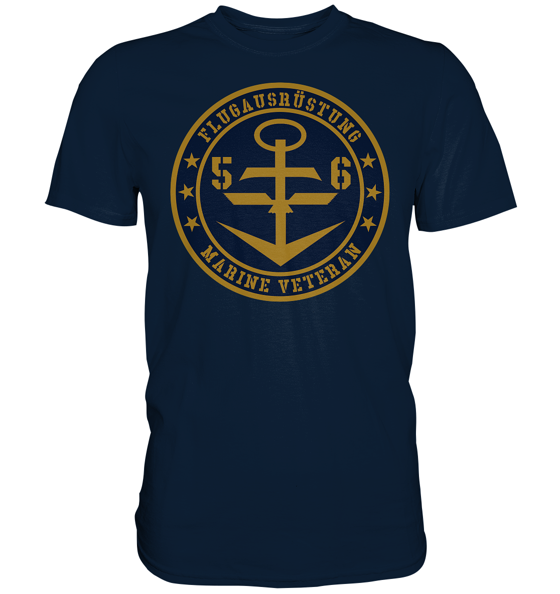 Marine Veteran 56er FLUGAUSRÜSTUNG - Premium Shirt