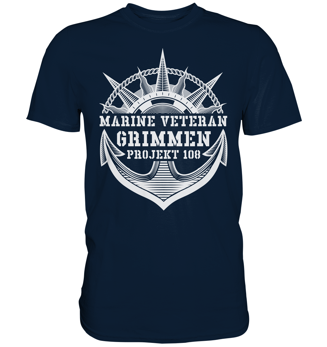 Projekt 108 GRIMMEN Marine Veteran - Premium Shirt
