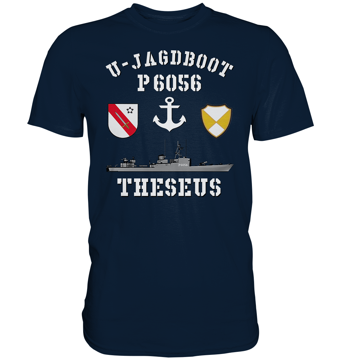 U-Jagdboot P6056 THESEUS Anker - Premium Shirt