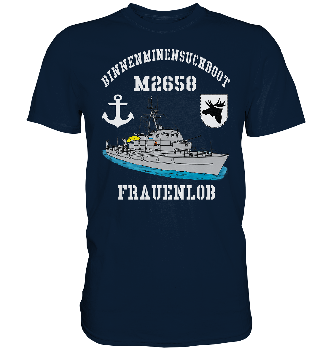 BiMi M2658 FRAUENLOB 3.MSG Anker - Premium Shirt
