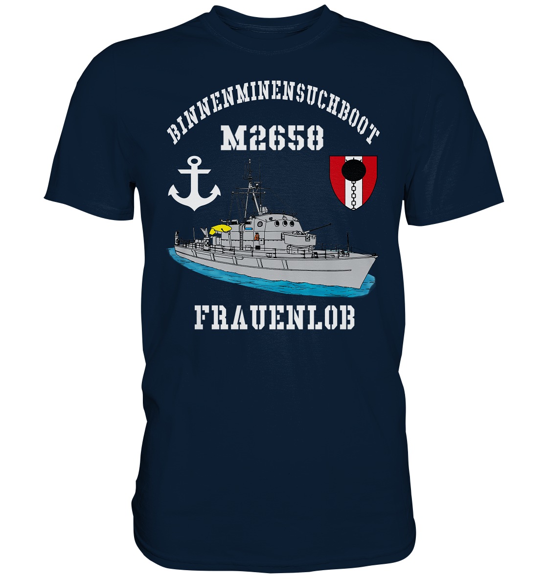 BiMi M2658 FRAUENLOB 7.MSG Anker - Premium Shirt
