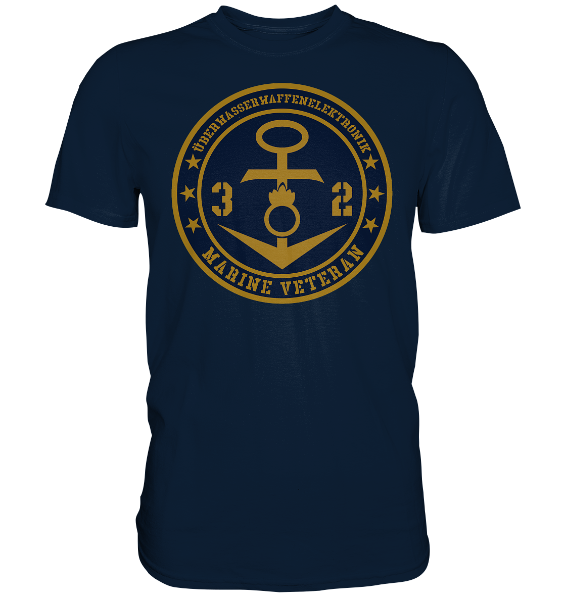 Marine Veteran 32er ÜBERWASSERWAFFENELEKTRONIK - Premium Shirt