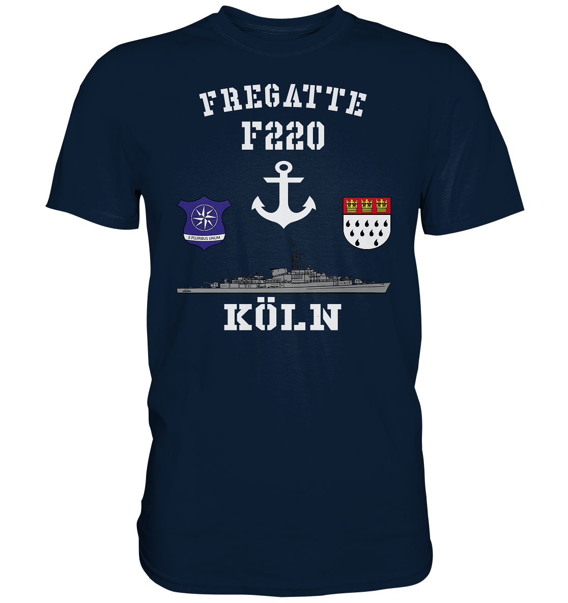 Fregatte F220 KÖLN Anker - Premium Shirt