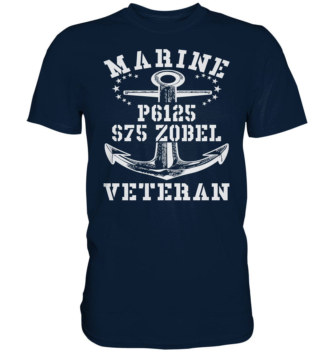 FK-Schnellboot P6125 ZOBEL Marine Veteran - Premium Shirt