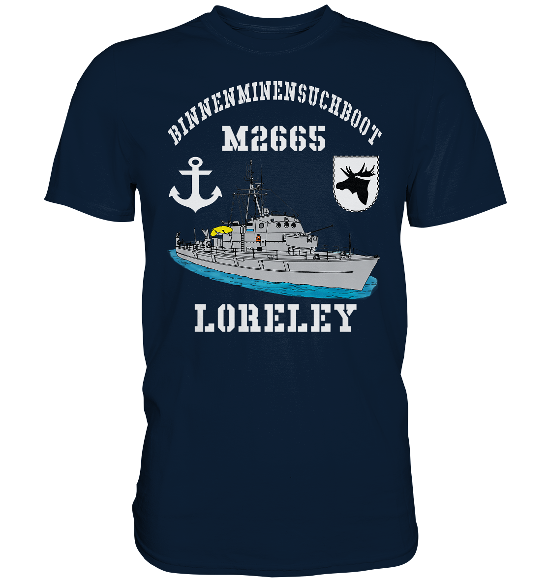 BiMi M2665 LORELEY 3.MSG Anker - Premium Shirt