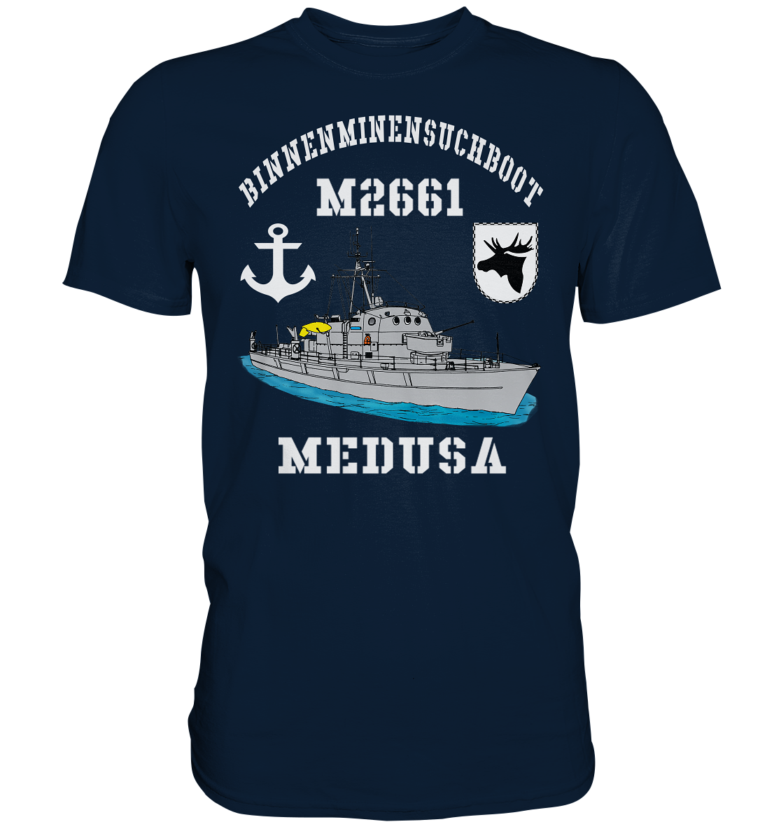 BiMi M2661 MEDUSA 3.MSG Anker - Premium Shirt